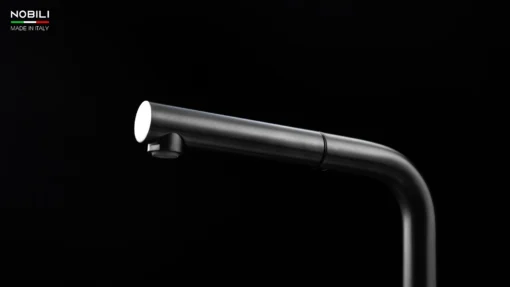 VÒI RỬA BÁT DÂY RÚT NOBILI MANIA NB216LTB vòi nước rửa chén dây rút linh hoạt, dễ dàng điều chỉnh
