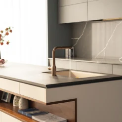 VÒI RỬA BÁT DÂY RÚT NOBILI MANIA NB217B vòi nước rửa chén tiết kiệm nước, thiết kế đẹp mắt