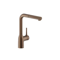 VÒI RỬA BÁT DÂY RÚT NOBILI MANIA NB217B vòi nước rửa chén thiết kế dây rút tiện dụng, chất liệu inox cao cấp