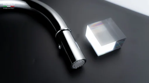 VÒI RỬA BÁT DÂY RÚT NOBILI RING NB131L vòi nước rửa chén thiết kế dây rút, dễ dàng điều chỉnh