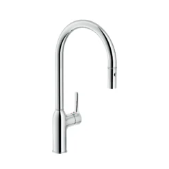 VÒI RỬA BÁT DÂY RÚT NOBILI RING NB131L vòi nước rửa chén tiện lợi cho mọi gia đình