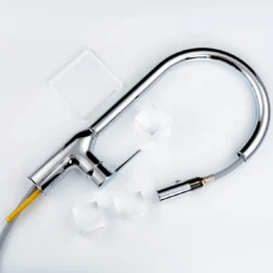 VÒI RỬA BÁT DÂY RÚT NOBILI RING NB131L vòi nước rửa chén inox chống gỉ, bền bỉ theo thời gian