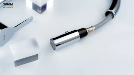 VÒI RỬA BÁT DÂY RÚT NOBILI RING NB131L vòi nước rửa chén inox chống gỉ, bền bỉ theo thời gian