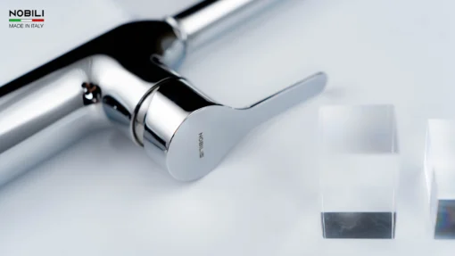 VÒI RỬA BÁT DÂY RÚT NOBILI RING NB131L vòi nước rửa chén inox chống gỉ, bền bỉ theo thời gian