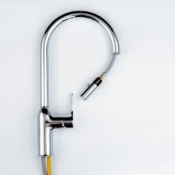 VÒI RỬA BÁT DÂY RÚT NOBILI RING NB131L vòi nước rửa chén inox chống gỉ, bền bỉ theo thời gian