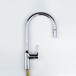 VÒI RỬA BÁT DÂY RÚT NOBILI RING NB131L vòi nước rửa chén inox chống gỉ, bền bỉ theo thời gian