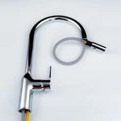 VÒI RỬA BÁT DÂY RÚT NOBILI RING NB131L vòi nước rửa chén inox chống gỉ, bền bỉ theo thời gian
