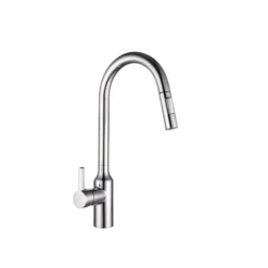 VÒI RỬA BÁT DÂY RÚT NOBINOX AQUA NX660 vòi nước rửa chén inox chống gỉ, bền bỉ theo thời gian