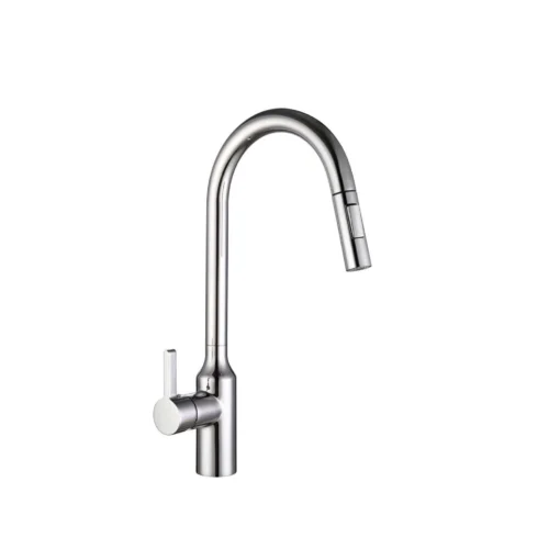 VÒI RỬA BÁT DÂY RÚT NOBINOX AQUA NX660 vòi nước rửa chén inox chống gỉ, bền bỉ theo thời gian