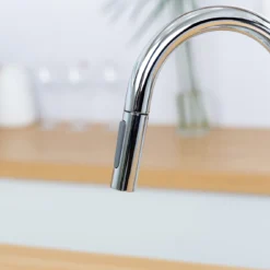 VÒI RỬA BÁT DÂY RÚT NOBINOX AQUA NX660 vòi nước rửa chén inox chống gỉ, bền bỉ theo thời gian