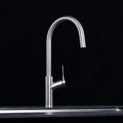 VÒI RỬA BÁT DÂY RÚT NOBINOX FORTE NX887 vòi nước rửa chén inox chống gỉ, bền bỉ theo thời gian