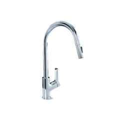 VÒI RỬA BÁT DÂY RÚT NOBINOX LOFT NX533 vòi nước rửa chén thiết kế dây rút tiện dụng, chất liệu inox cao cấp