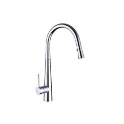 VÒI RỬA BÁT DÂY RÚT NOBINOX LOTUS 640 vòi nước rửa chén inox chống gỉ, bền bỉ theo thời gian