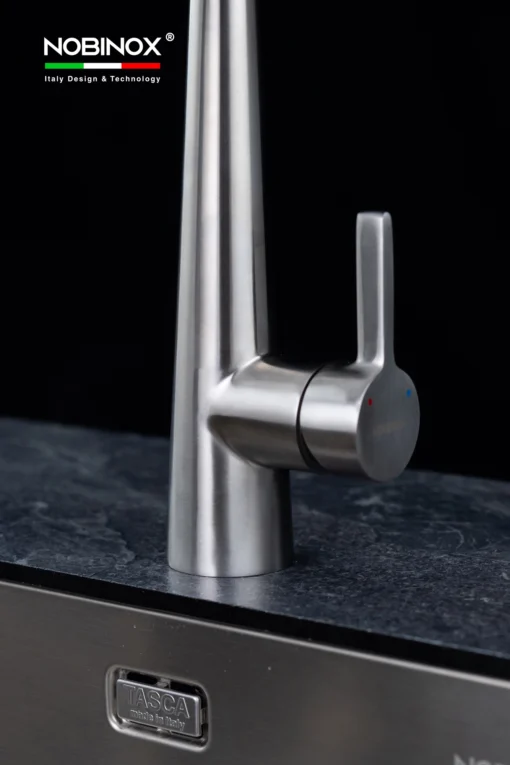 VÒI RỬA BÁT DÂY RÚT NOBINOX WINTO NX501 vòi nước rửa chén inox chống gỉ, bền bỉ theo thời gian