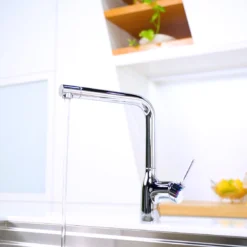 VÒI RỬA BÁT CẦN CỨNG NOBILI MANIA NB214 vòi nước rửa chén hiện đại, thiết kế sang trọng phù hợp mọi gian bếp