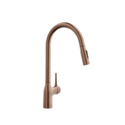 VÒI RỬA BÁT DÂY RÚT NOBILI MANIA NB306T vòi nước rửa chén thiết kế dây rút tiện dụng, chất liệu inox cao cấp